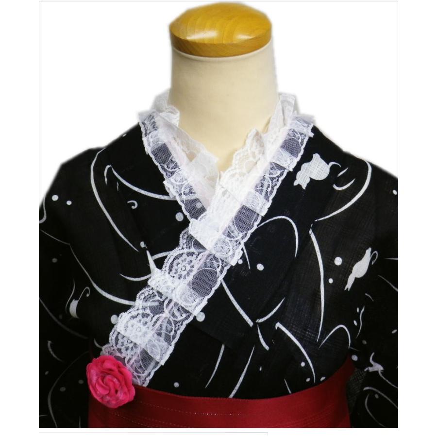 レース 重ね衿 伊達襟 ミニバラ 髪飾り 帯飾り 2点セット 浴衣 着物 Rkmks 最新和服 和雑貨 和さくら庵 通販 Yahoo ショッピング