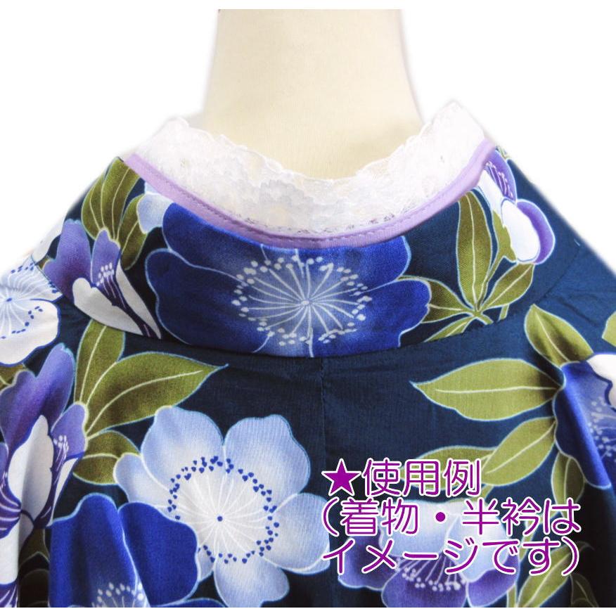 重ね衿 レース半衿 レース帯揚げ お花の帯飾り（えり飾り) 全10点 楽天