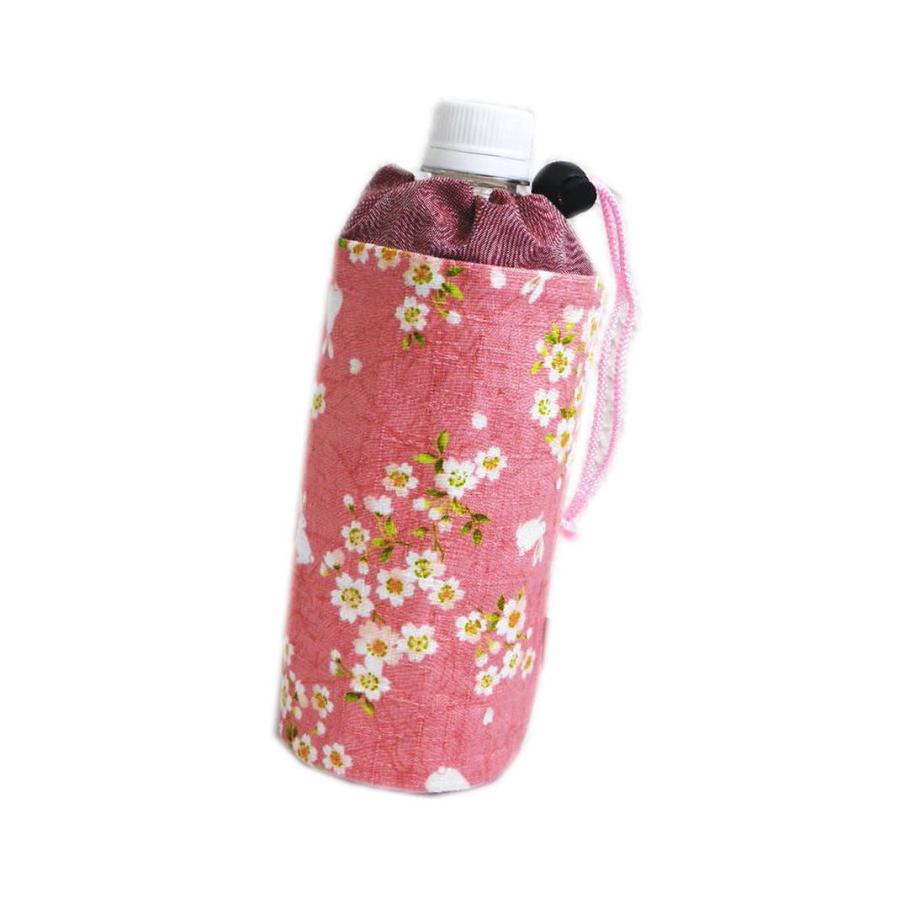 ペットボトル カバー ケース ホルダー 和柄 桜うさぎピンク 日本製 女性用 Supk 1 最新和服 和雑貨 和さくら庵 通販 Yahoo ショッピング