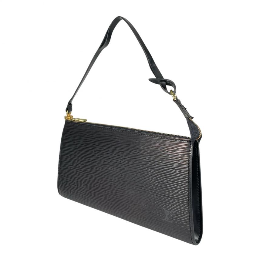 美品 LOUIS VUITTON ルイ・ヴィトン アクセソワール M52982 ハンドバッグ エピレザー ブラック レディース【中古】【送料無料】