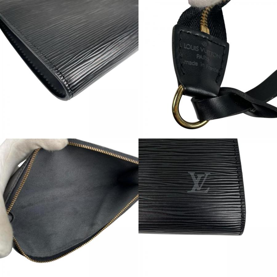 美品 LOUIS VUITTON ルイ・ヴィトン アクセソワール M52982 ハンドバッグ エピレザー ブラック レディース【中古】【送料無料】