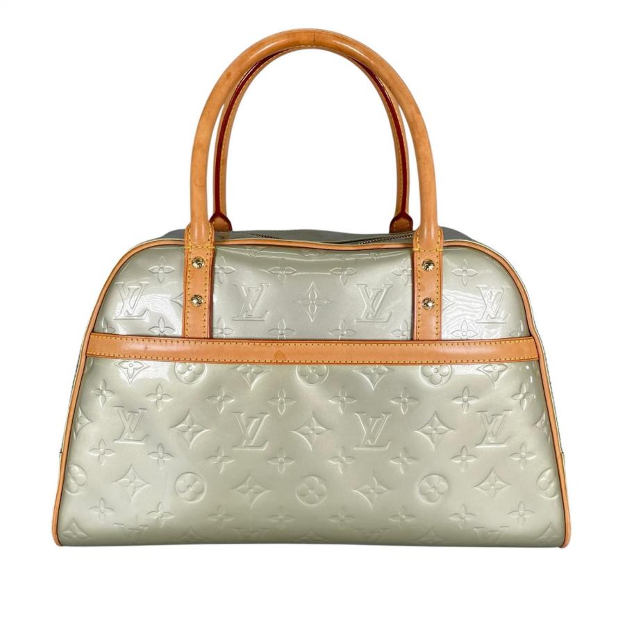 ルイヴィトン トンプキンス M91150 ヴェルニ グリ ボストン ハンドバッグ LOUIS VUITTON（ルイ・ヴィトン） トンプキンス スクエア M91150