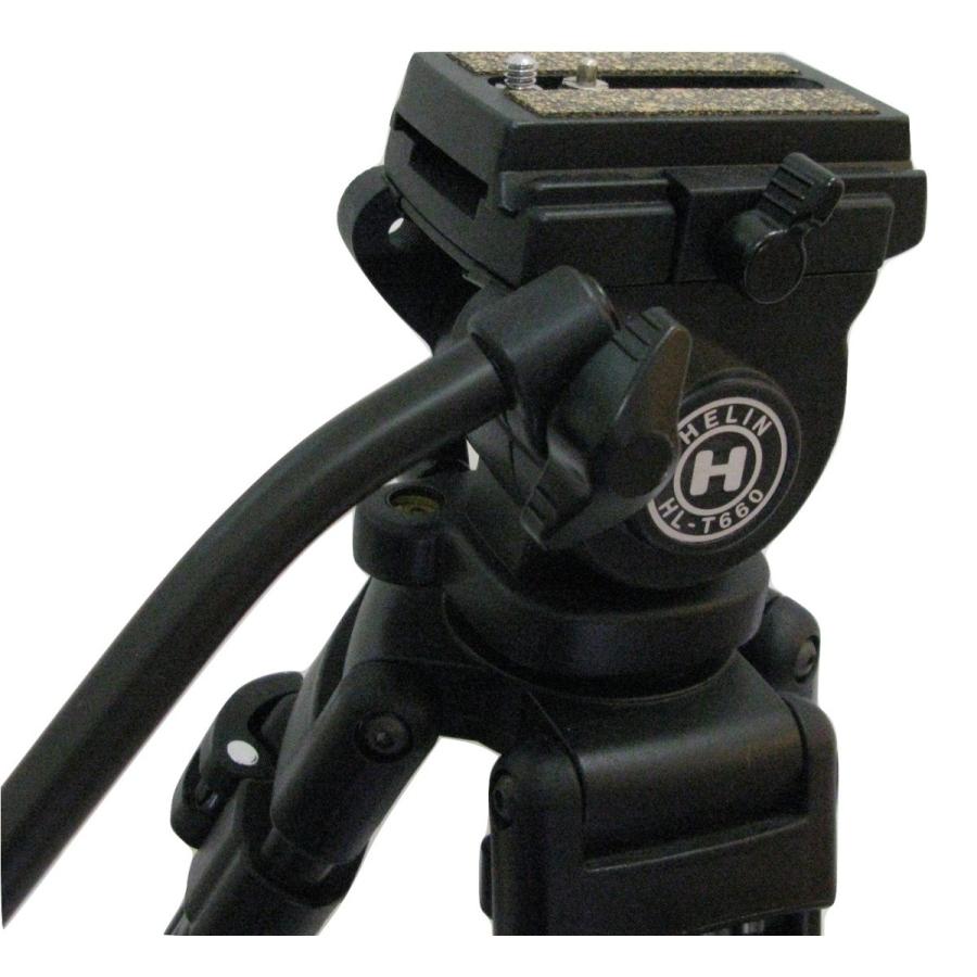 【決まりました】ビデオカメラ用三脚 HELIN HL-T660 HELIN 三脚 HL-T660【最大搭載重量3kg】 : Wasei shopping - 通販