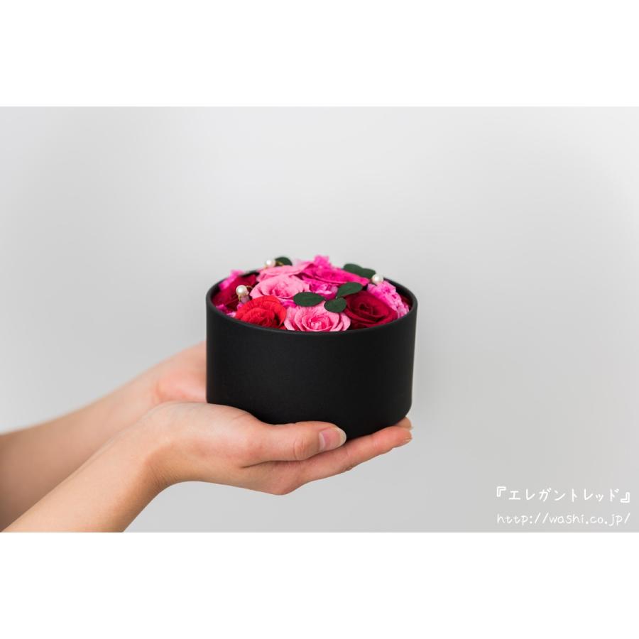 和紙の花／ミニバラのボックスフラワー 水引ラッピング込（全2色） 結婚1周年の紙婚式 記念日 誕生日 ペーパーフラワー プレゼント あすつく対応 | ブランド登録なし | 04