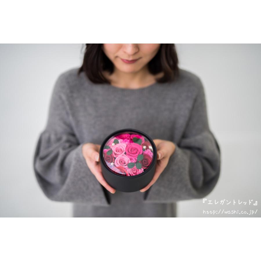 和紙の花／ミニバラのボックスフラワー 水引ラッピング込（全2色） 結婚1周年の紙婚式 記念日 誕生日 ペーパーフラワー プレゼント あすつく対応 | ブランド登録なし | 06
