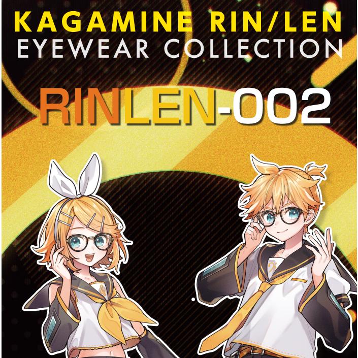 RINLEN-002   鏡音リンレン PCメガネ ｜度付き可能｜メタルフレーム　G2317063｜washin-optus｜02