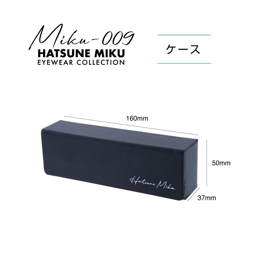 初音ミク】MIKU-009 初音ミク PCメガネ |度付き可能|チタン 初音ミク】MIKU-009 初音ミク PCメガネ |度付き可能|チタン