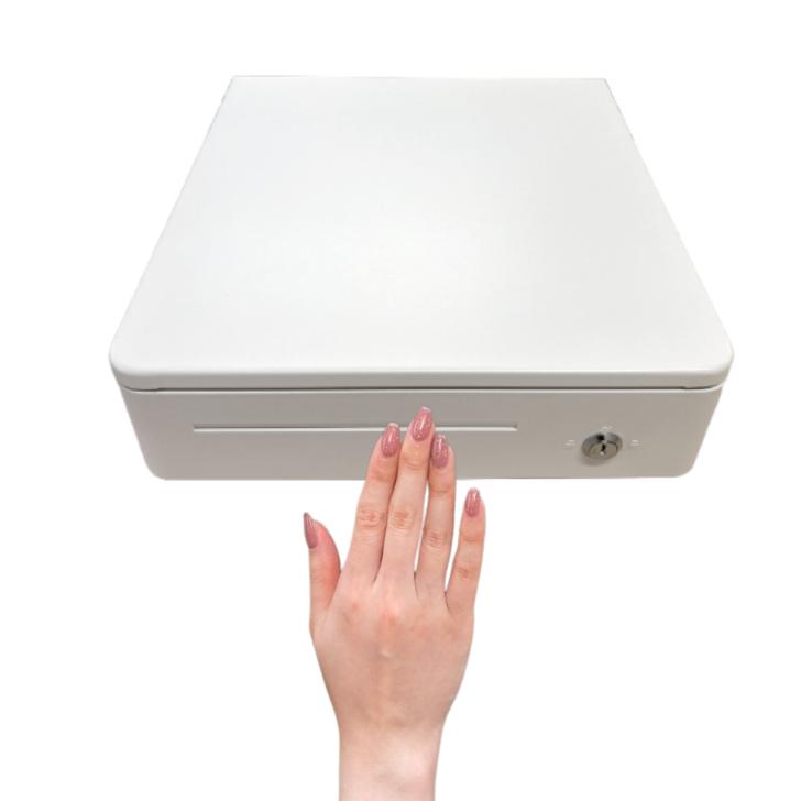 プッシュ式キャッシュドロアー 和信テック WS-330-P コンパクトモデル