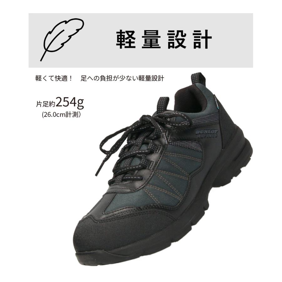 DUNLOP REFINED ダンロップ リファインド スニーカー メンズ 防水 幅広