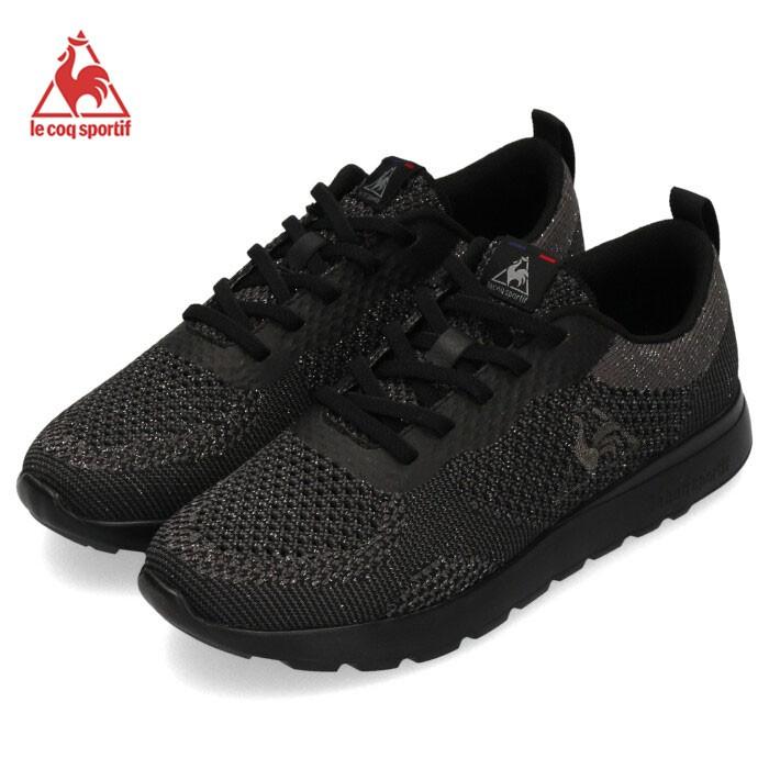 Le Coq Sportif ルコック スポルティフ レディース スニーカー ローカット 01 1 ブラック La セーヌ 2 ワイド フランスニット 幅広 軽量 黒 セール Parade ワシントン靴店 通販 Paypayモール