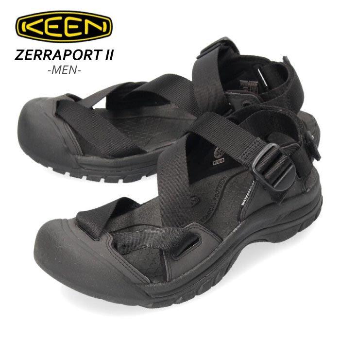 Keen キーン サンダル メンズ ゼラポート ツー ストラップ スポーツ アウトドア Zerraport Ii マルチ ブラック Parade ワシントン靴店 通販 Paypayモール