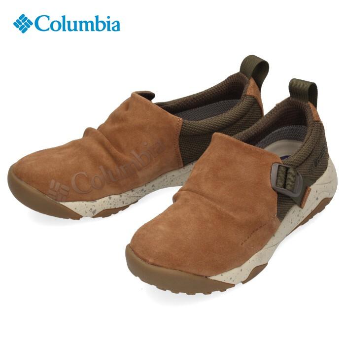 Columbia コロンビア 靴 キャンプ メンズ レディース Hazy Lazy Moc Omni Tech Yu0304 286 ヘイジーレイジーモック オムニテック ブラウン セール Parade ワシントン靴店 通販 Paypayモール