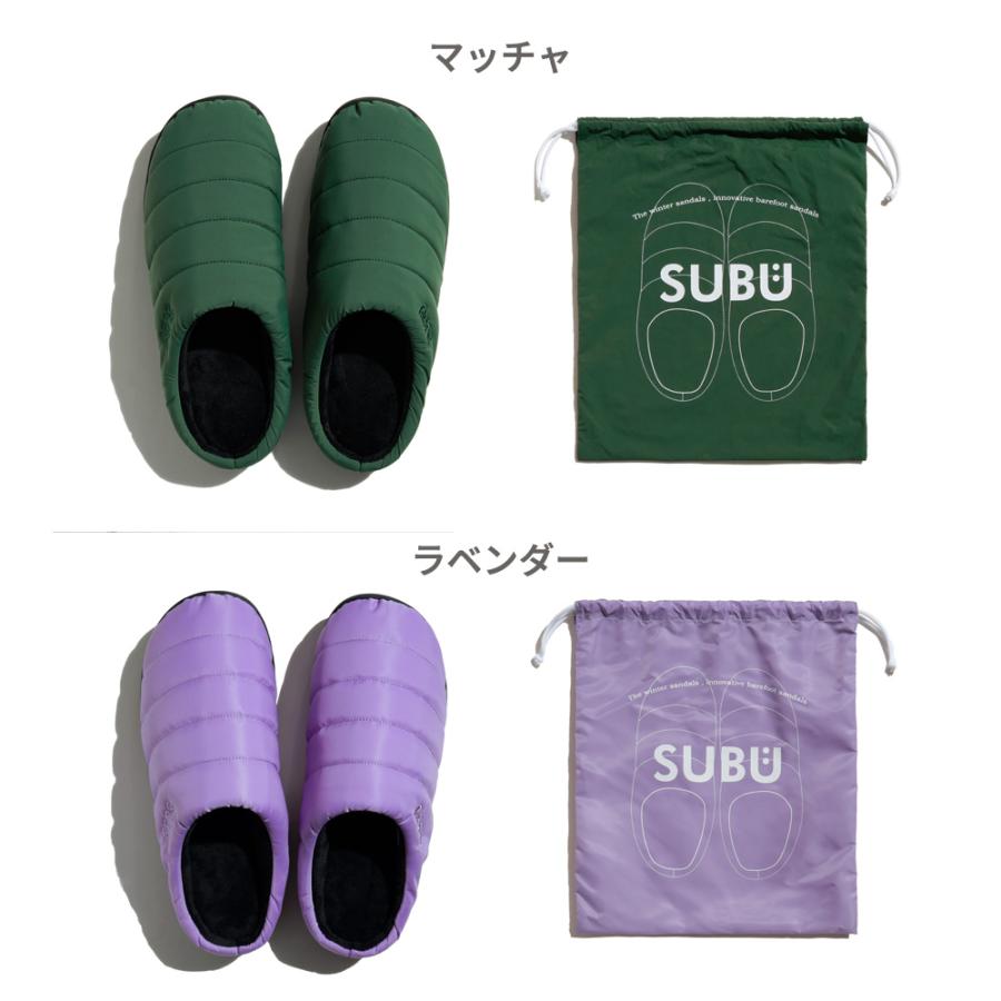 SUBU（スブ） サンダル レディース メンズ SUBU PERMANENT BLACK
