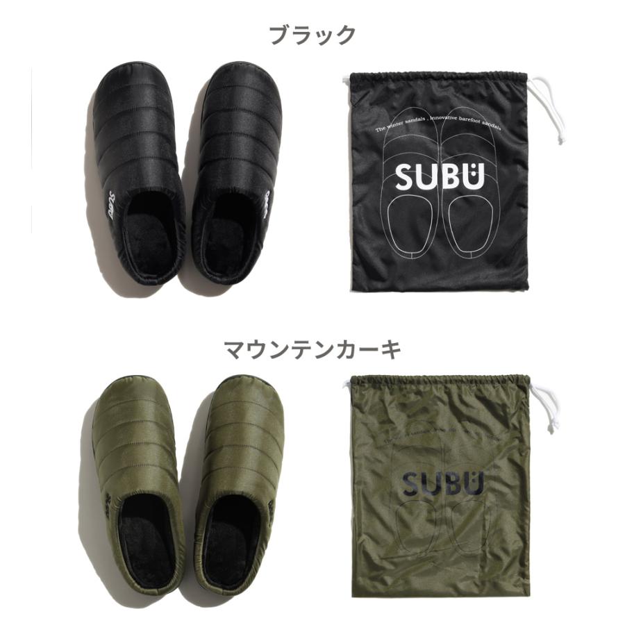 SUBU（スブ） サンダル レディース メンズ SUBU PERMANENT BLACK
