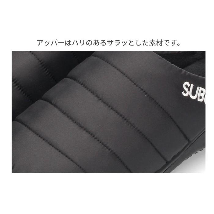 SUBU サンダル スブ 冬用サンダル メンズ レディース 冬秋 スリッパ ダウンスリッパ ルームシューズ 外履き 内履き 撥水 防汚 ボア もこもこ サボ 正規品｜washington｜22