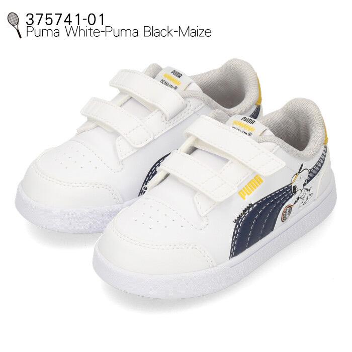 プーマ Puma Peanuts Shuffle V Inf スヌーピー 01 02 キッズ ベビー スニーカー ネイビー ブラック ピンク Parade ワシントン靴店 通販 Paypayモール