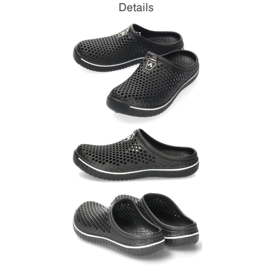 爆買 アモジ サンダル AMOJI メンズ レディース クロッグサンダル スリッパ サボ オフィスシューズ アウトドア キャンプ 旅行 軽量 屈曲 ビジネス | ブランド登録なし | 19
