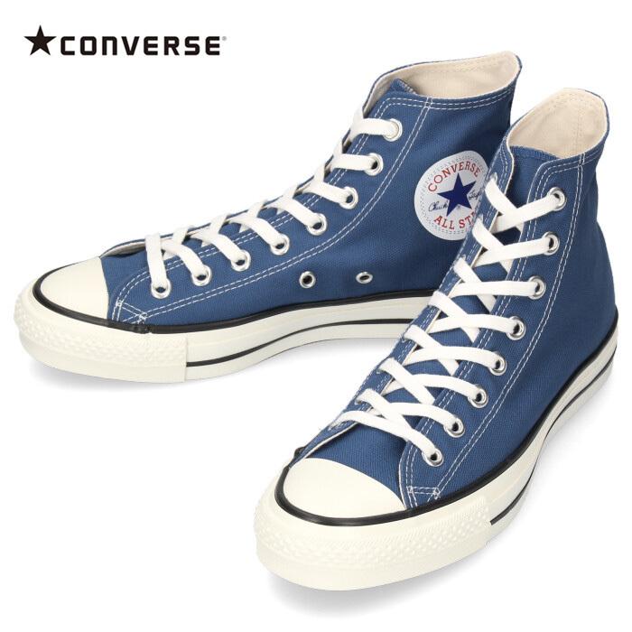 コンバース レディース メンズ スニーカー キャンバス オールスター J Hi ハイカット ライトネイビー 国産 Parade ワシントン靴店 通販 Paypayモール