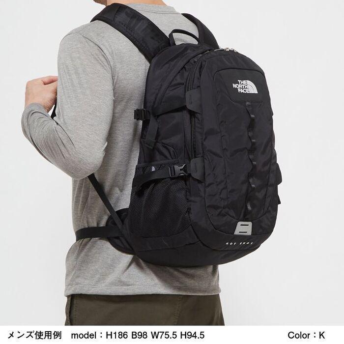 ノースフェイス リュック 26L デイパック ホットショット クラシック NM72006 ブラック デイパック バッグ THE NORTH FACE｜washington｜10