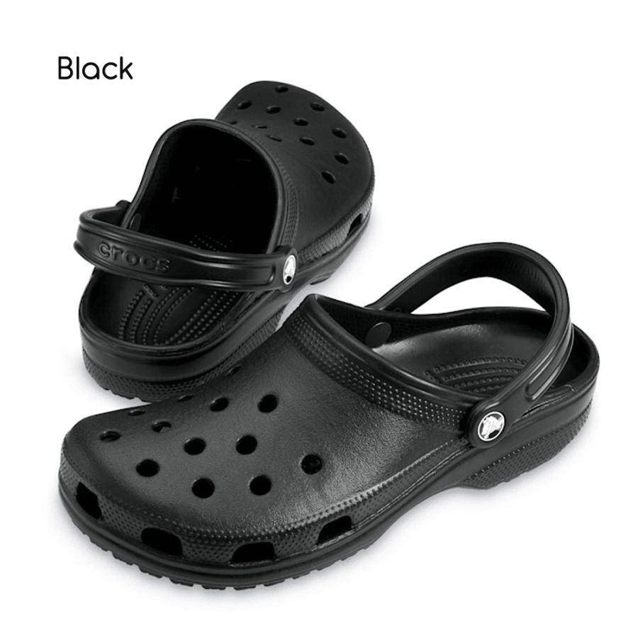 新品✨Crocs ポレックスクロッグ M9/W11 黒 箱・タグ付 楽天市場