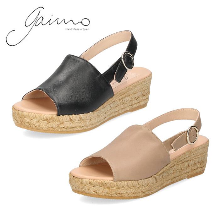 GAIMO サンダル レディース 厚底 ストラップ ウエッジソール GAIMO サンダル レディース 厚底 ストラップ ウエッジソール