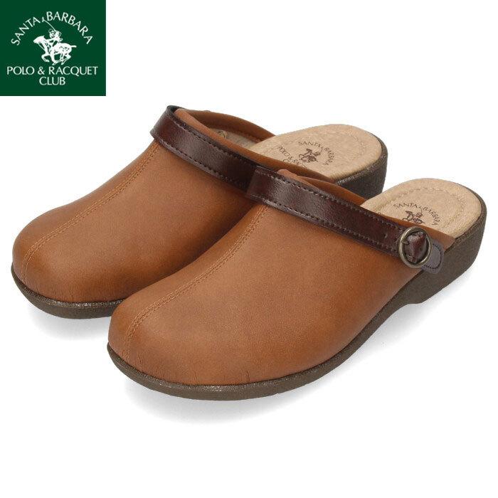サボ サンダル 2way 60 キャメル クロッグサンダル サンタバーバラ ブラウン ポロ ラケットクラブ レディース 日本製 21人気no 1の レディース