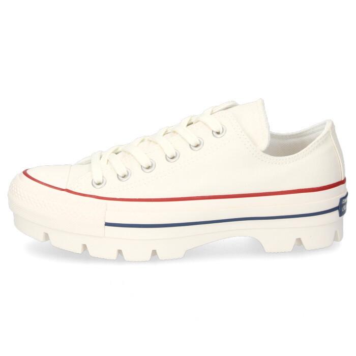 コンバース Converse レディース スニーカー オールスター 100 チャンク Ox ホワイト トリコ 厚底 ローカット セール Parade ワシントン靴店 通販 Yahoo ショッピング