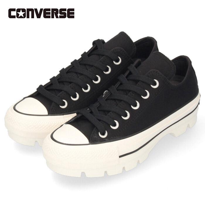 コンバース Converse レディース スニーカー オールスター 100 チャンク Ox ブラック 厚底 ローカット セール Parade ワシントン靴店 通販 Yahoo ショッピング