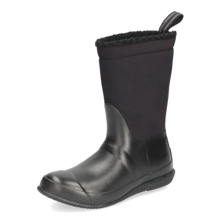 新入荷!!【日本未発売】 HUNTER ハンター レディース オリジナル インシュレイティド ロール トップ シェルパ ブーツ WFT2052NRE ブラック 防水 防滑 防寒 【1637639073】(10725円)