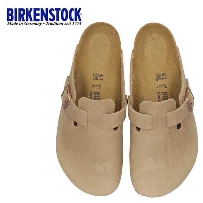 高質で安価 Birkenstock ビルケンシュトック ボストン Boston タバコブラウン メンズ サンダル クロッグ 本革19 800円 Aynaelda Com