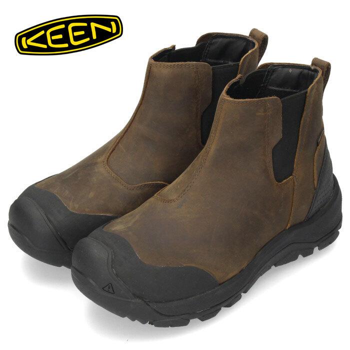 キーン KEEN メンズ ブーツ REVEL IV CHELSEA 1025559 ブラウン フォー 防水 防滑 チェルシー レヴェル 人気 おすすめ サイドゴアブーツ 人気デザイナー