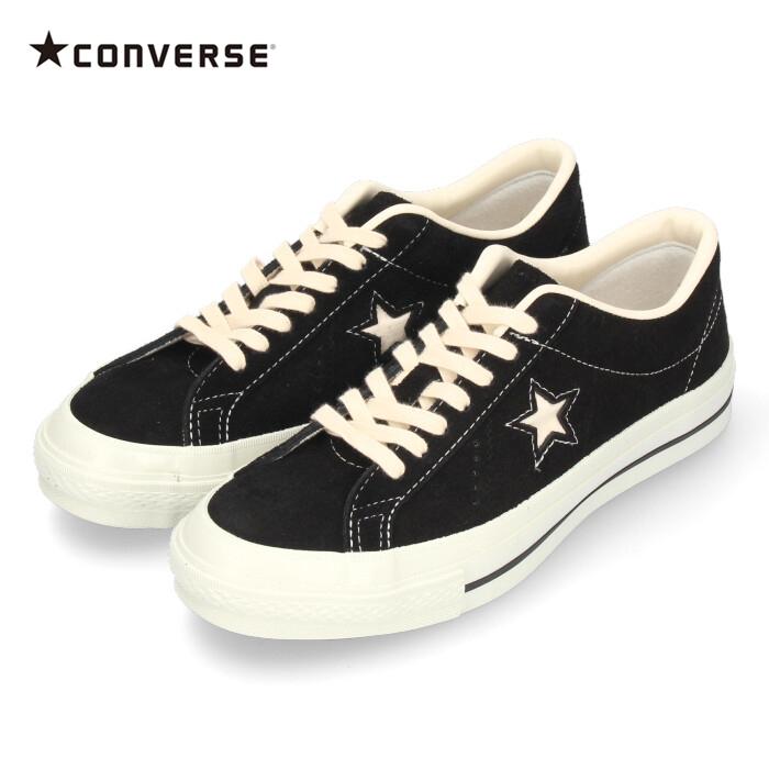 人気カラーの コンバース Converse メンズ スニーカー ワンスター J Vtg ブラック 国産スエード 日本製24 0円