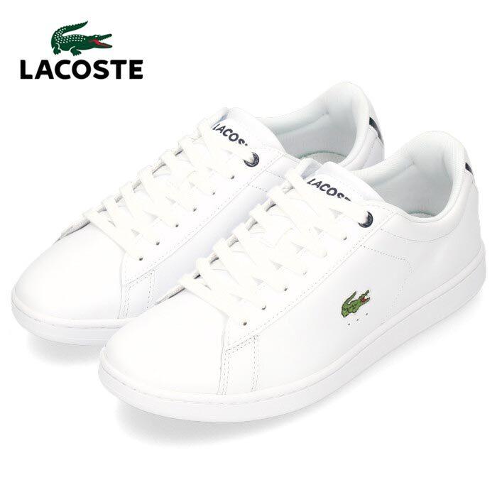 Lacoste ラコステ スニーカー メンズ Carnaby Evo Bl 21 1 ホワイト ネイビー 白 レザー 本革 スニーカー セール Parade ワシントン靴店 通販 Yahoo ショッピング