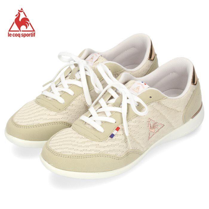 ルコックスポルティフ Le Coq Sportif スニーカー レディース Ql3tjc33ep セギュール Lll ワイド Ms エクリュ ピンクゴールド ベージュ ピンク セール Parade ワシントン靴店 通販 Yahoo ショッピング