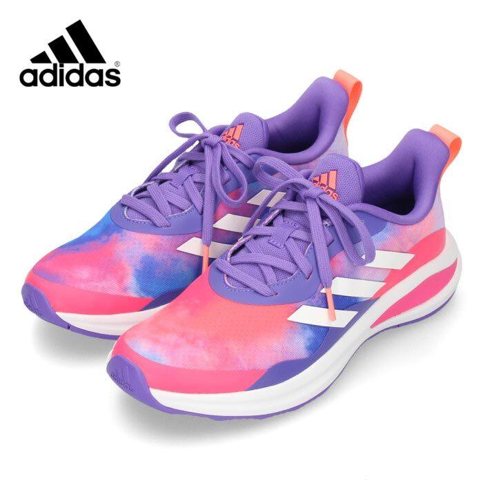 Adidas アディダス スニーカー キッズ Fortarun K Gy09 パープル ホワイト パープル 紫 ホワイト 白 マーブル カラフル 国際女性デー リサイクル素材 セール Parade ワシントン靴店 通販 Yahoo ショッピング