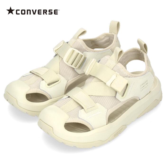 コンバース メンズ レディース サンダル Converse Camping Supply Msd Cp 3400 ミリタリーホワイト 水陸両用 サンダル 撥水加工 通気性 Parade ワシントン靴店 通販 Yahoo ショッピング