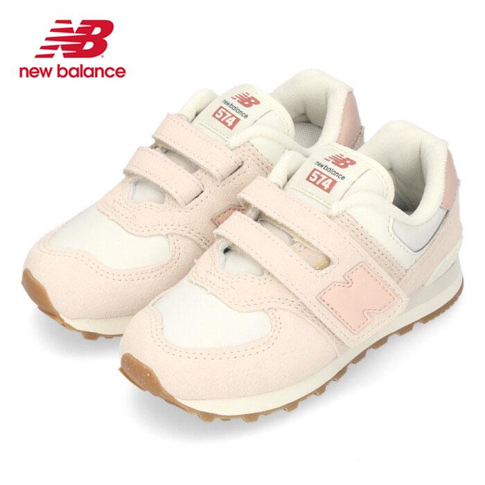ニューバランス スニーカー キッズ New Balance Pv574 Rp1 ホワイト ピンク 子供靴 女の子 通園 通学 小学生 ギフト プレゼント セール Parade ワシントン靴店 通販 Yahoo ショッピング