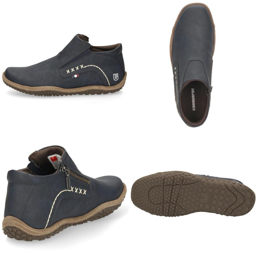 【新品未使用】conqueror コンカラー ルーツ トリコロール シューズ Conqueror Shoes（コンカラーシューズ） 交換送料片道無料 コンカラー