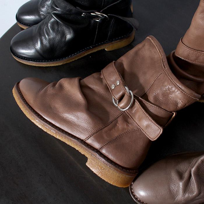 SAYA（サヤ） レディース ショートブーツ レディース 51056 黒