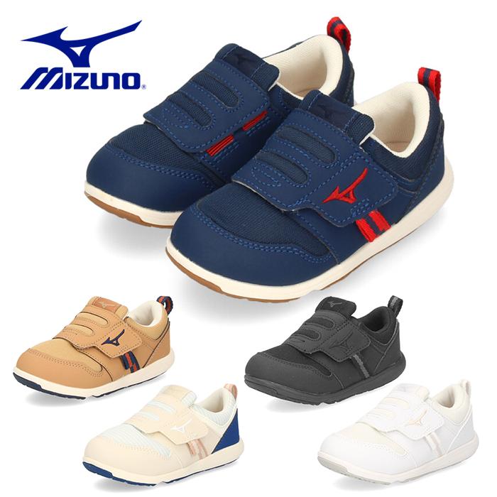 Mizuno ミズノ プレモアキッズ2 キッズ スニーカー 2233 ホワイト ネイビー キャメル ブラック C1gd2233 通学 子供靴 セール Parade ワシントン靴店 通販 Yahoo ショッピング