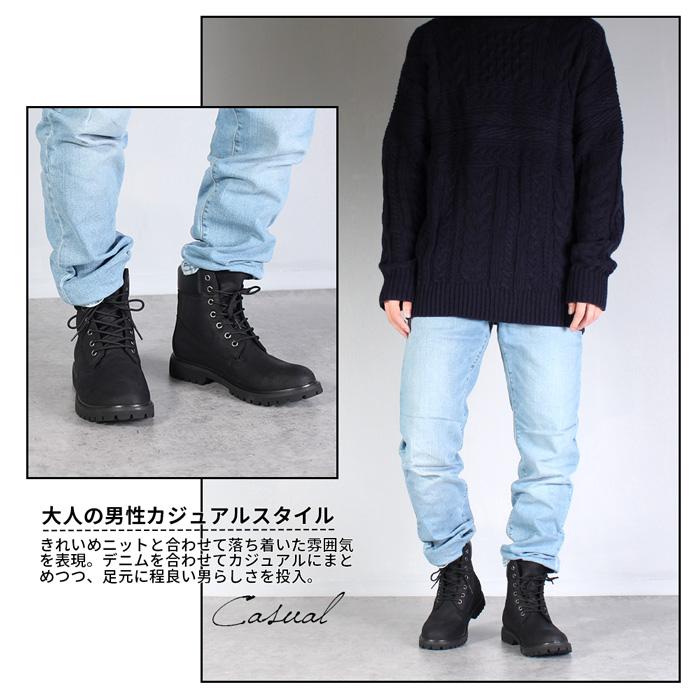 Parade ブーツ 本革 メンズ ワークブーツ イエローブーツ 防水 防滑