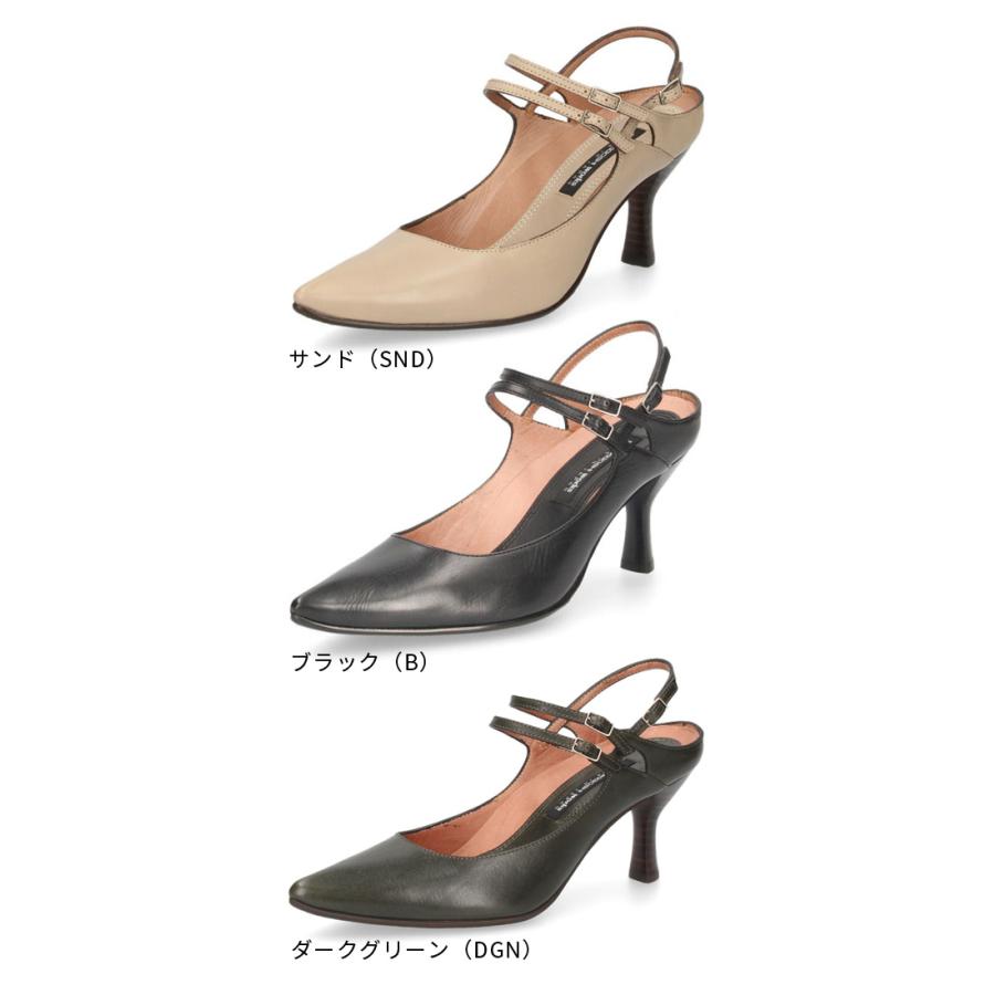 【未使用】ラボキゴシ ワークス撥水加工ストラップパンプス　ピンクベージュ25.5 未使用】ラボキゴシ ワークス撥水加工ストラップパンプス ピンク