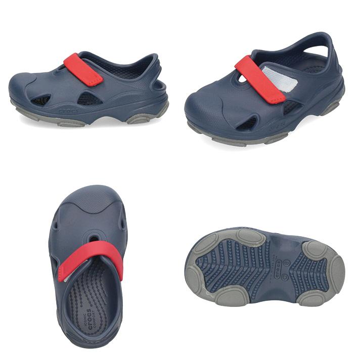 crocs（クロックス） サンダル キッズ 男の子 女の子 かかとあり