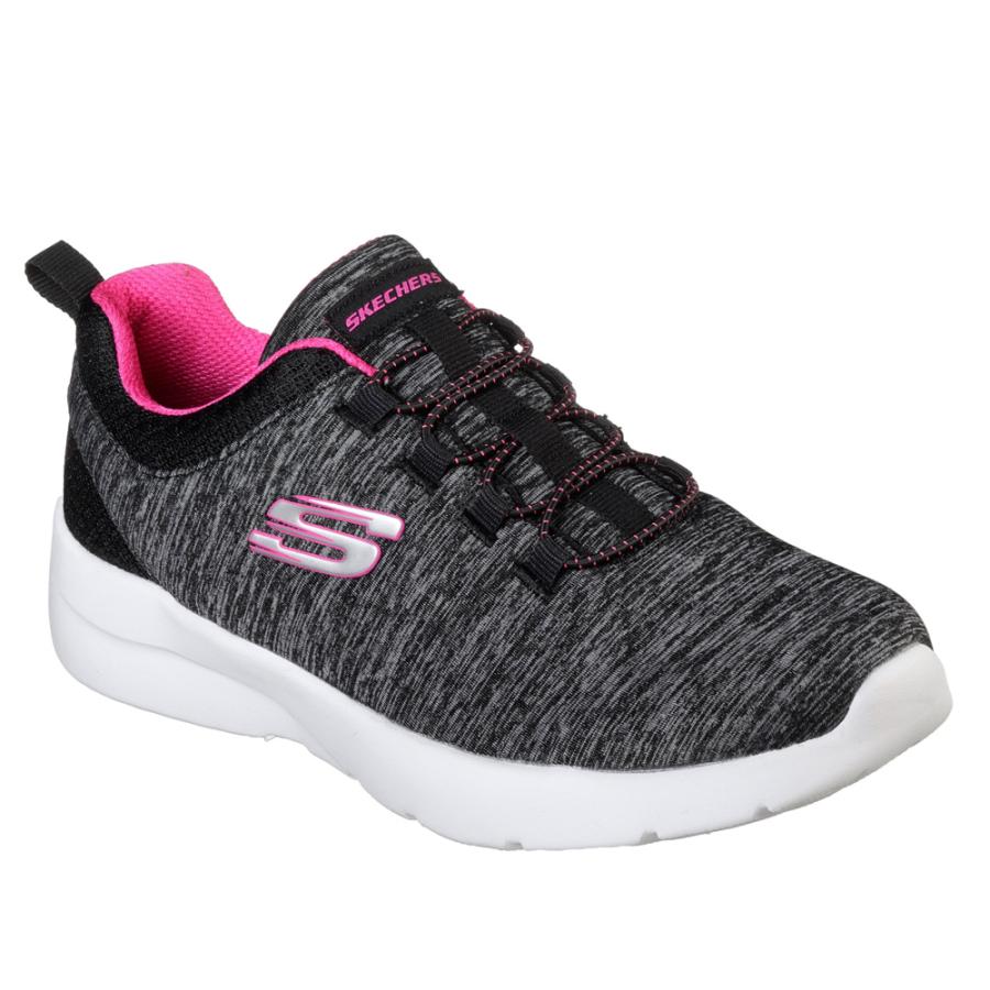 スケッチャーズ レディース スニーカー 靴 ダイナマイト 2.0 イン ア フラッシュ 12965W ワイド幅 ゴム紐 紐なしSKECHERS Dynamight 2.0 In a Flashの画像