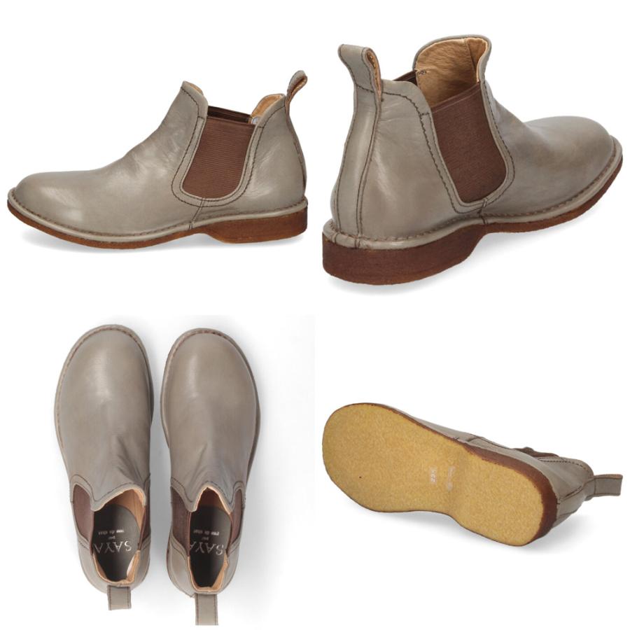 SAYA サヤ ブーツ レディース サイドゴアブーツ 本革 日本製