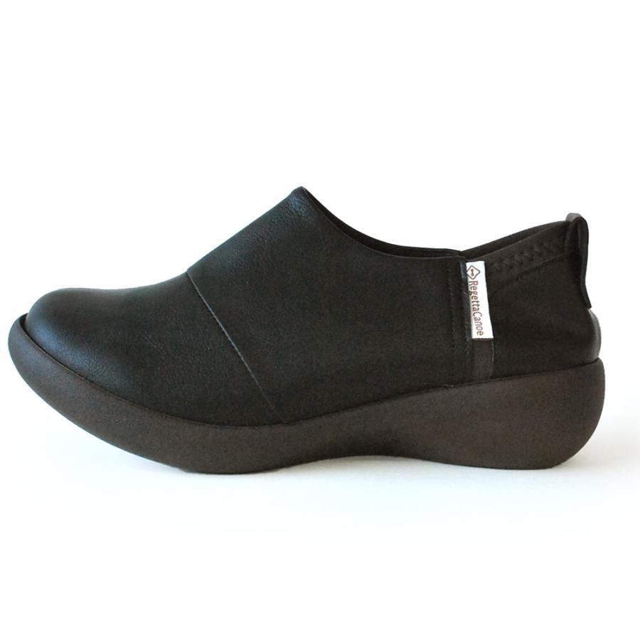 リゲッタ 靴 レディース スリッポン 軽量 ブラック 黒 キャメル