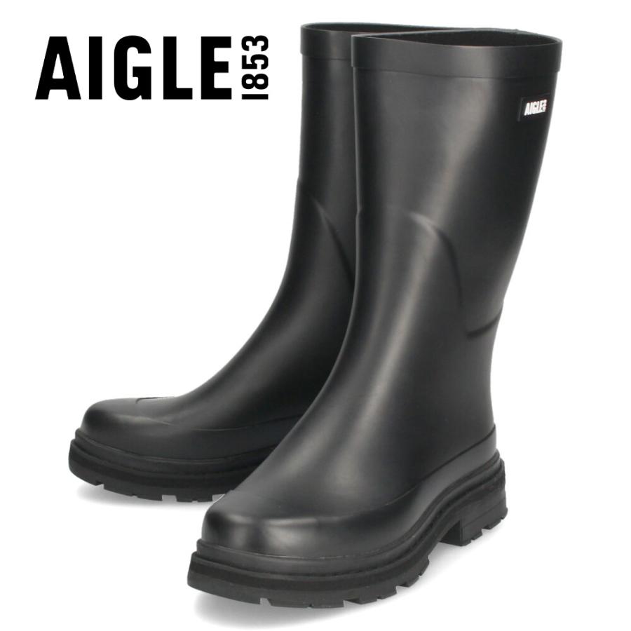 エーグル レインブーツ メンズ 長靴 AIGLE ミッドレイン ラバーブーツ 