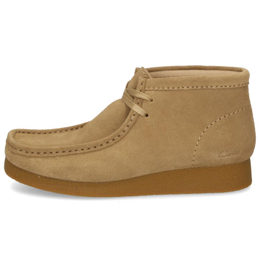 Clarks（クラークス） ワラビーブーツ レザー スエード レディース