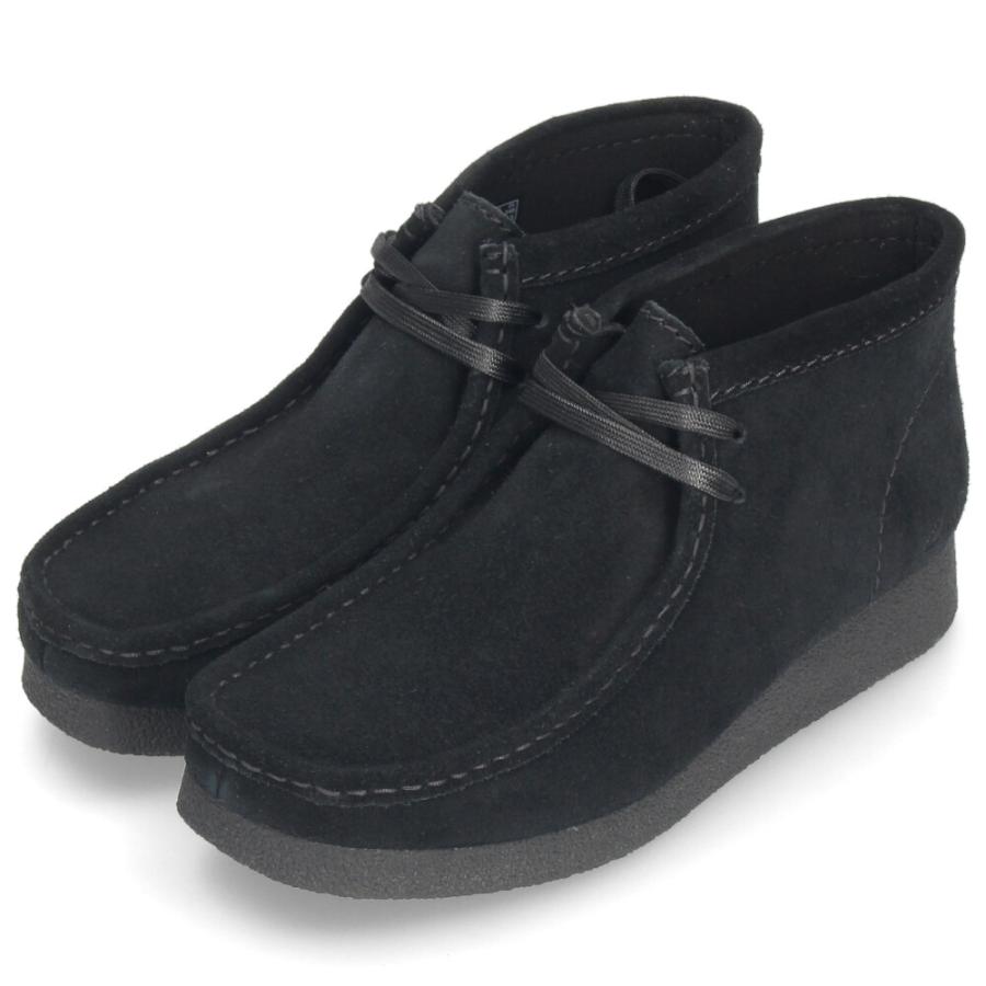 Clarks クラークス ワラビーブーツ レザー スエード レディース