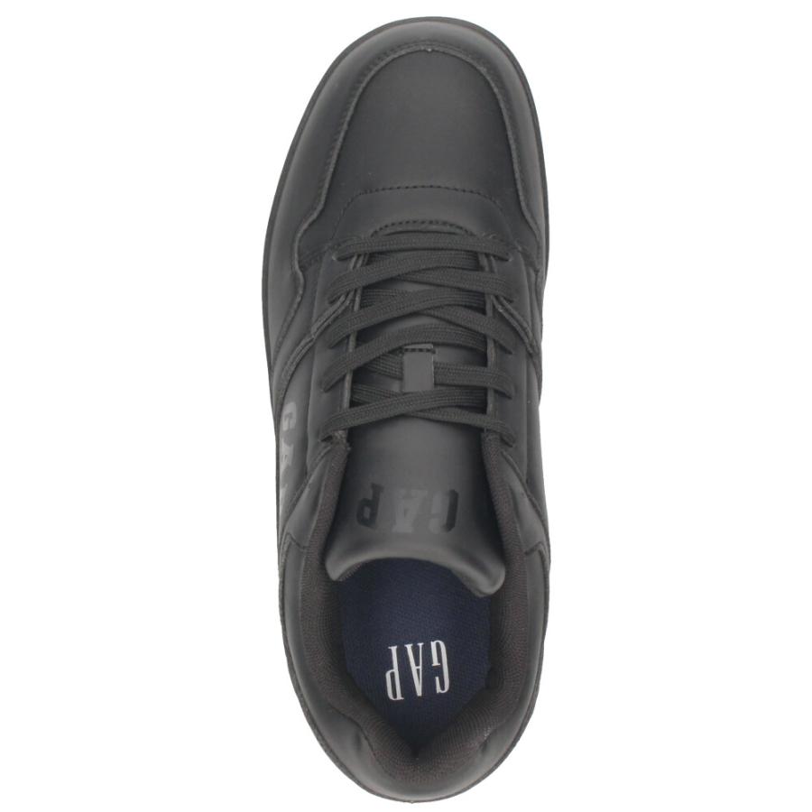 ギャップ スニーカー 防水 レディース メンズ ローカット 雨 ブラック